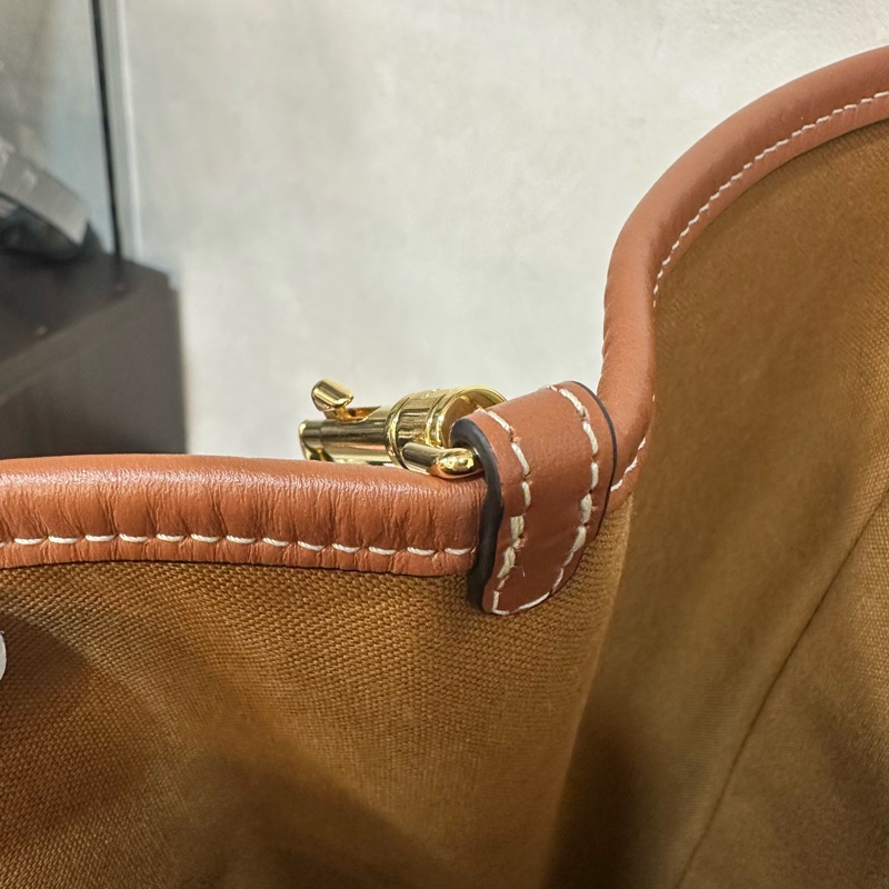 Celine 老花凱旋門金釦托特包-55