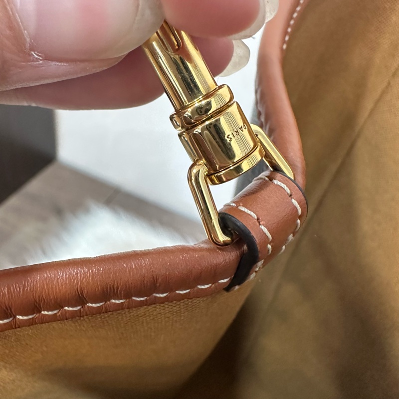 Celine 老花凱旋門金釦托特包-58