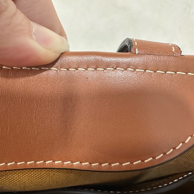 Celine 老花凱旋門金釦托特包-62