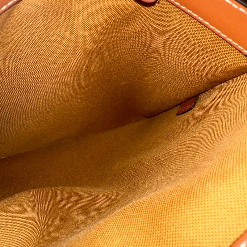 Celine 老花凱旋門金釦托特包-70