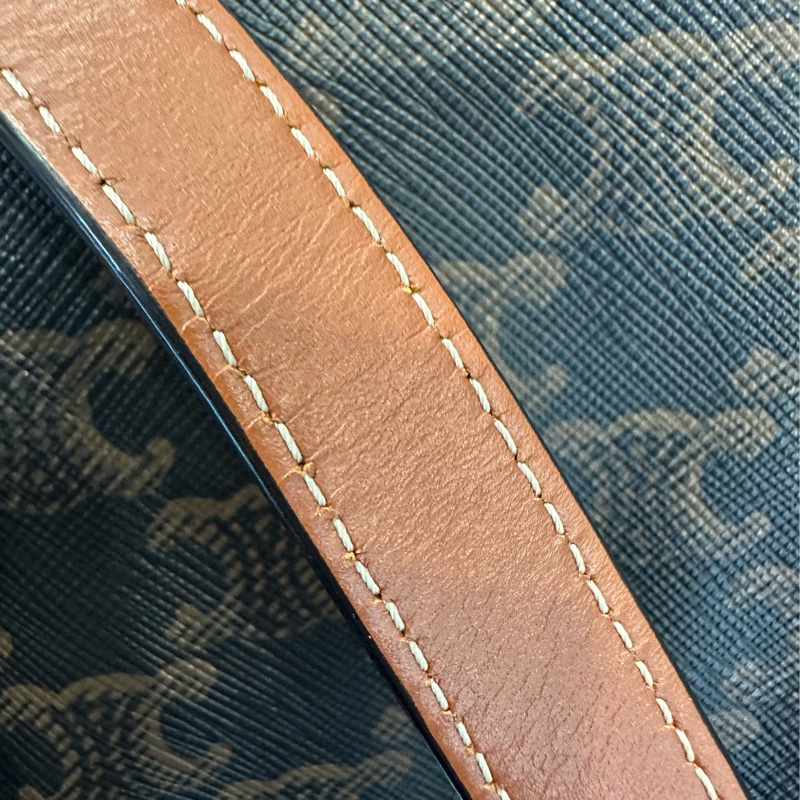 Celine 老花凱旋門金釦托特包-81