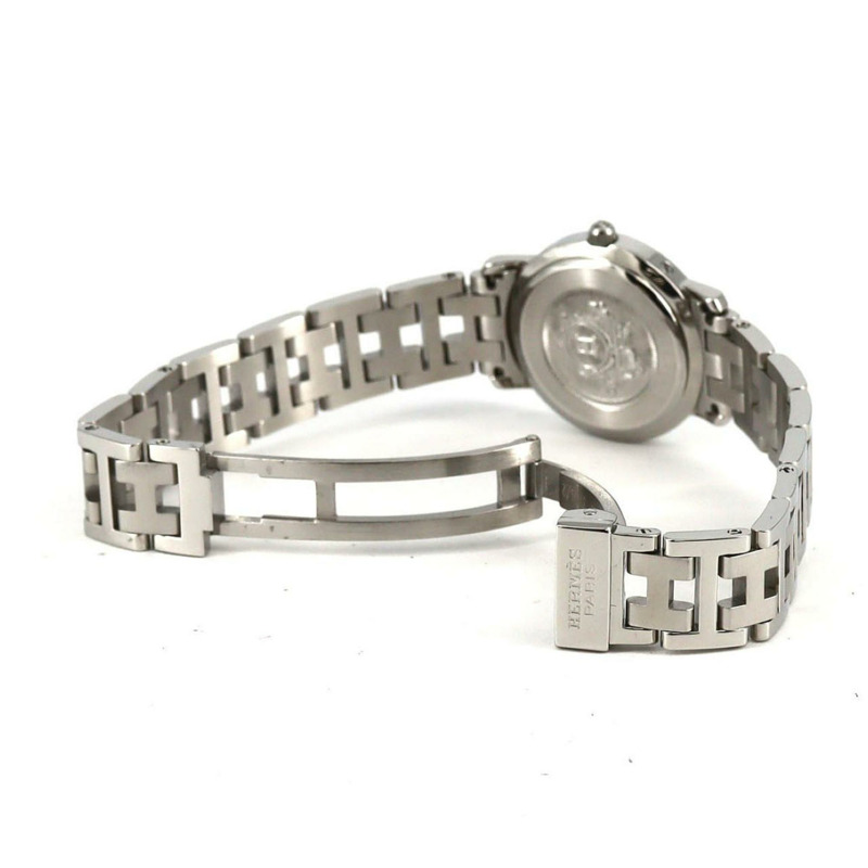 愛馬仕 Clipper CL4.210 不鏽鋼石英錶-6