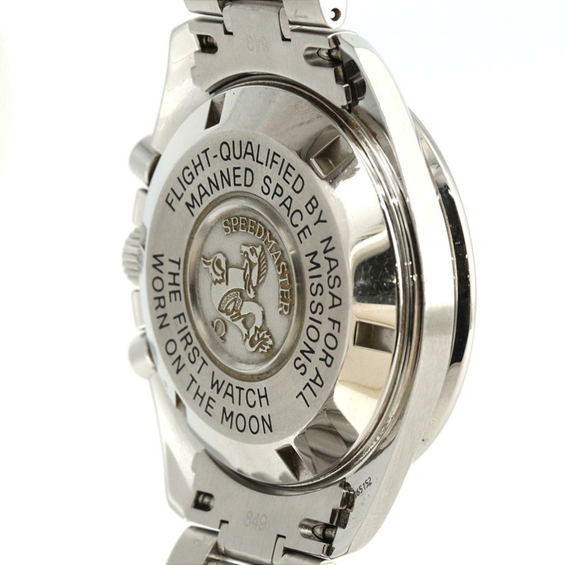 歐米茄超霸專業3570.50不鏽鋼腕錶,手動上鍊-4