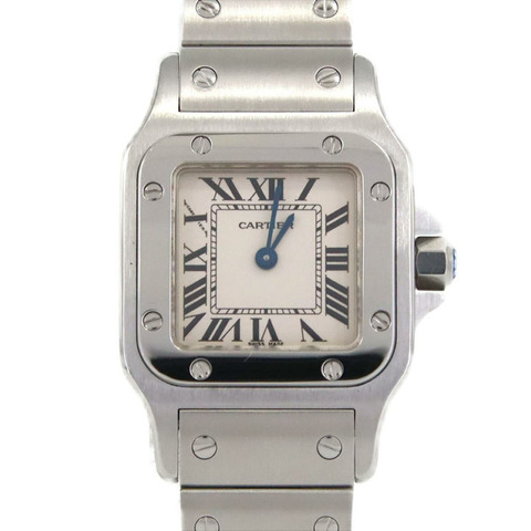 卡地亞 Santos Galbe SM W20056D6 不鏽鋼石英錶