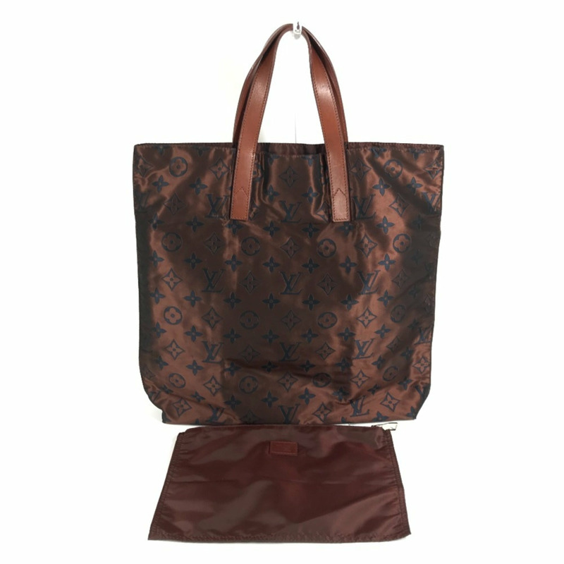 路易威登 M56710 Monogram Cabas Escapade 單肩手提包，附小袋，皮革和尼龍材質，棕色，男女通用-0