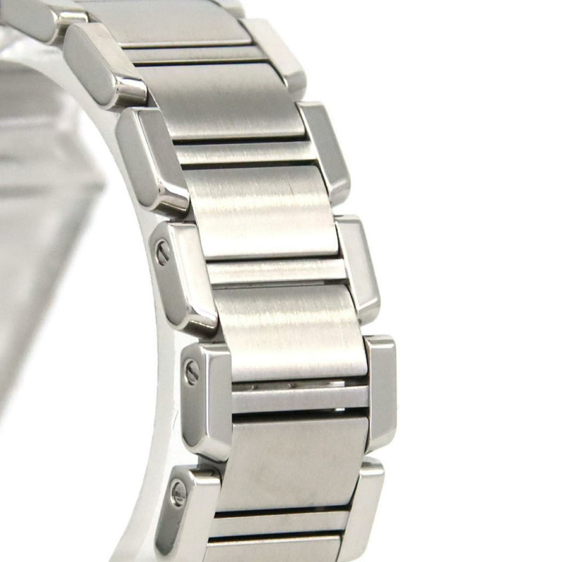 卡地亞 Tank Française SM W51008Q3 不鏽鋼石英錶-3