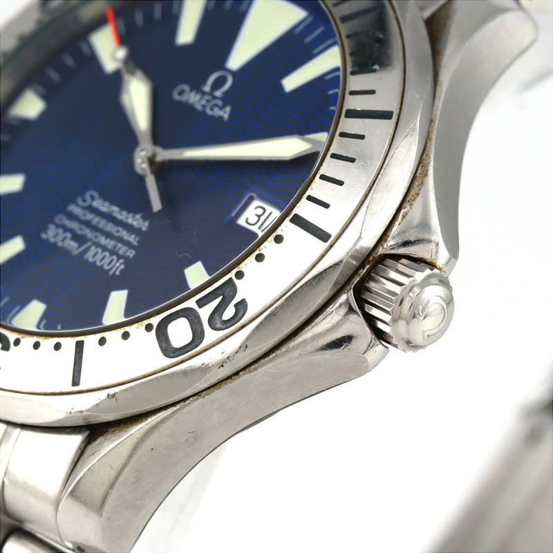 歐米茄海馬系列專業潛水錶 2255.80 不鏽鋼自動腕錶-2