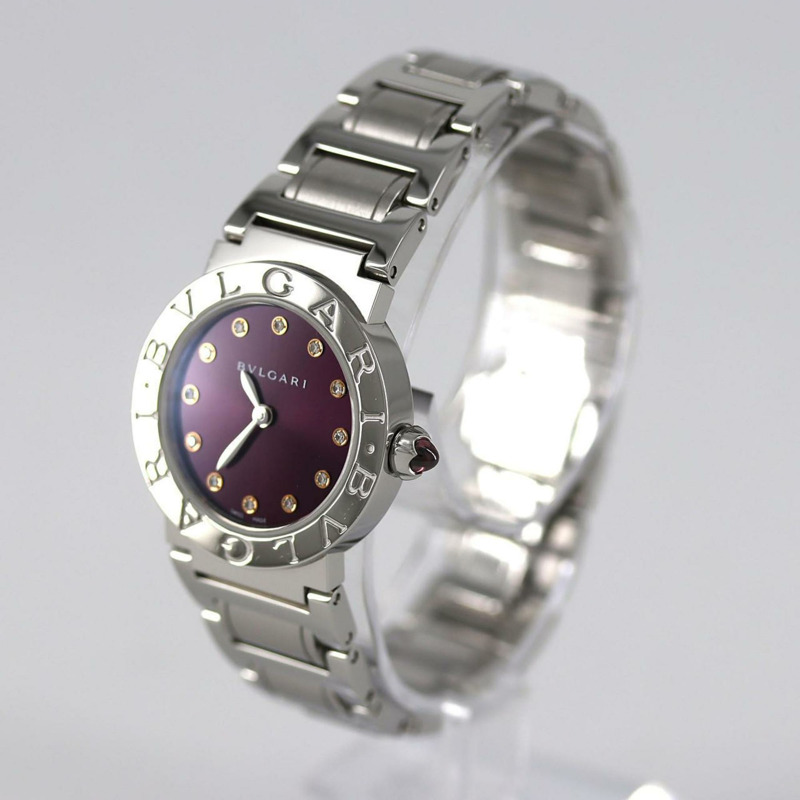 寶格麗 12P BBL26S BBL26C7SS 12 SS 石英腕錶-1