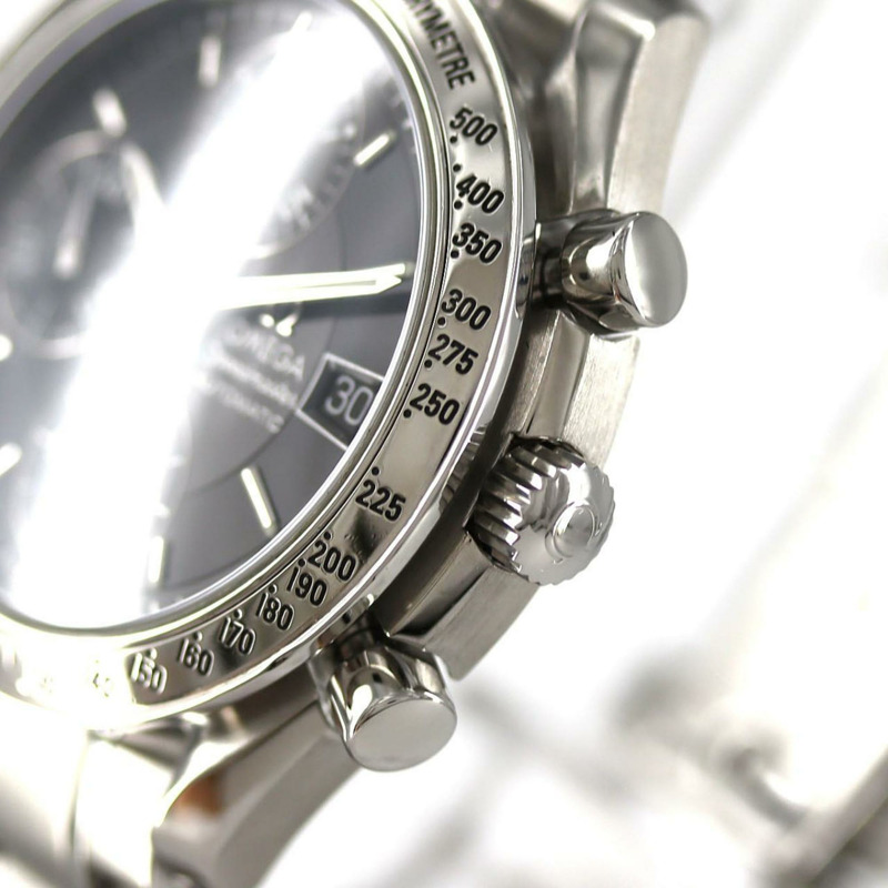 歐米茄超霸系列日期顯示3513.50不鏽鋼自動腕錶-3