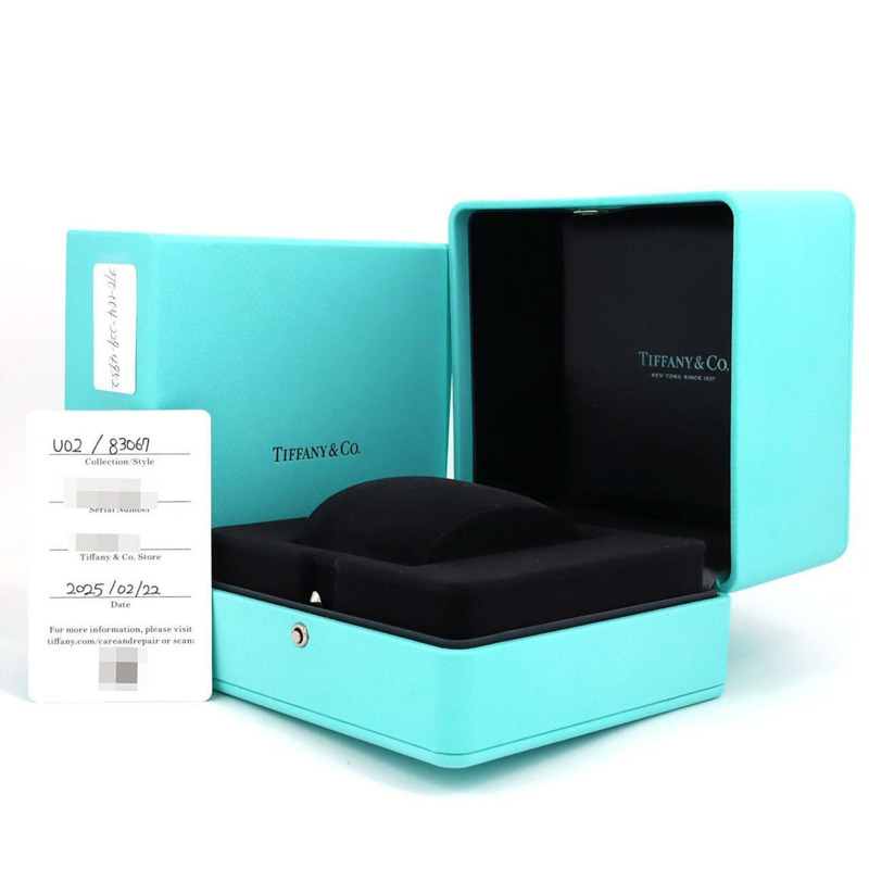 蒂芬妮聯合廣場不銹鋼石英錶-7