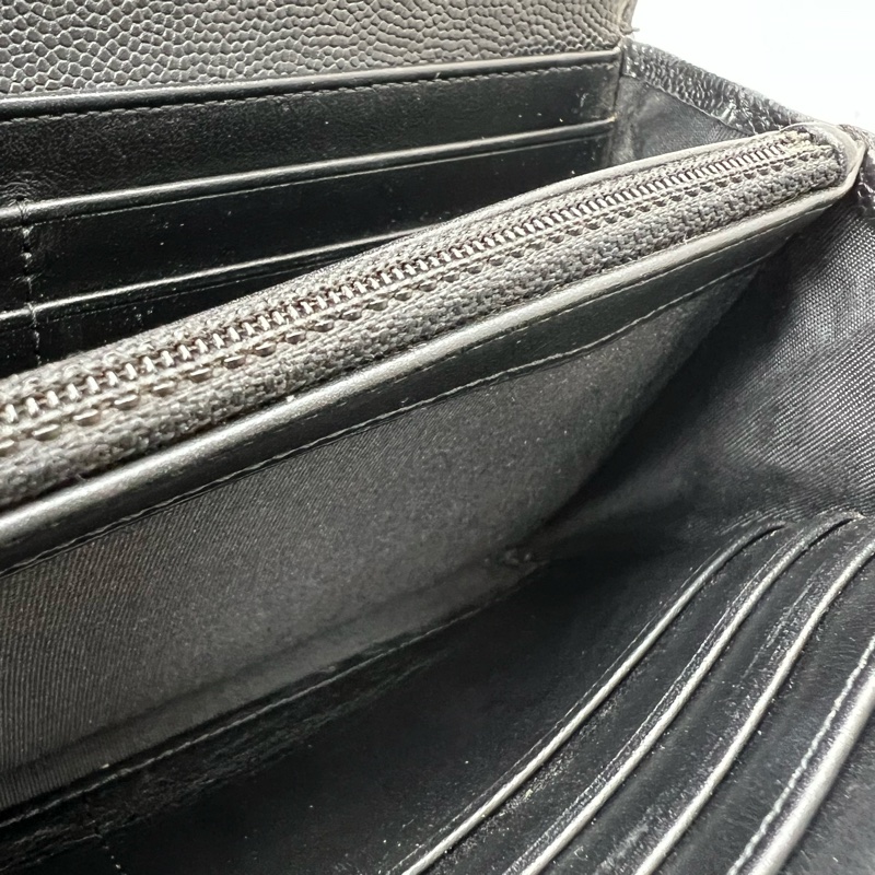 💗香緹國際精品💗 811 Chanel leboy 長夾 荔枝皮 保卡款-17