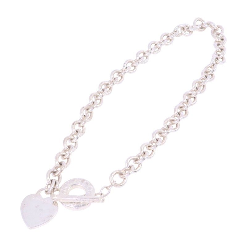 TIFFANY＆CO 925純銀Return To Heart Tag Necklaceu銀扣項鏈-2