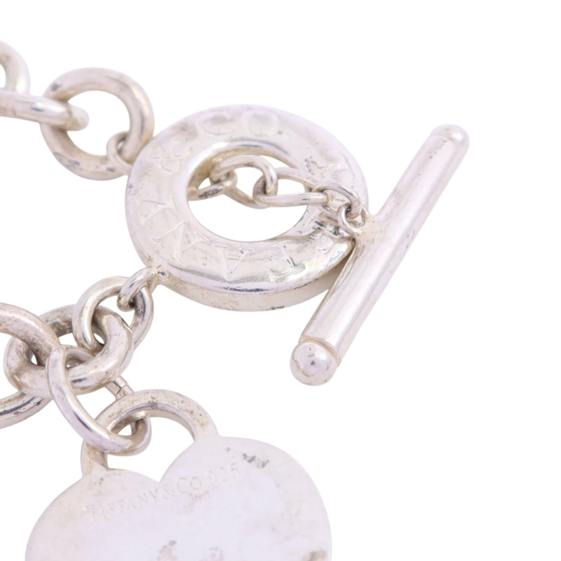 TIFFANY＆CO 925純銀Return To Heart Tag Necklaceu銀扣項鏈-4