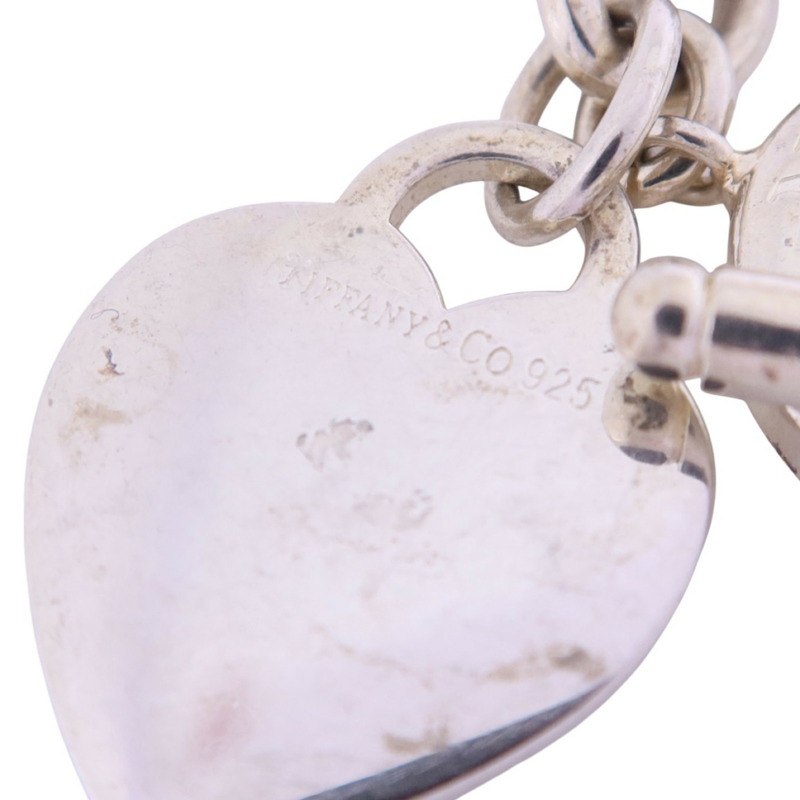 TIFFANY＆CO 925純銀Return To Heart Tag Necklaceu銀扣項鏈-5