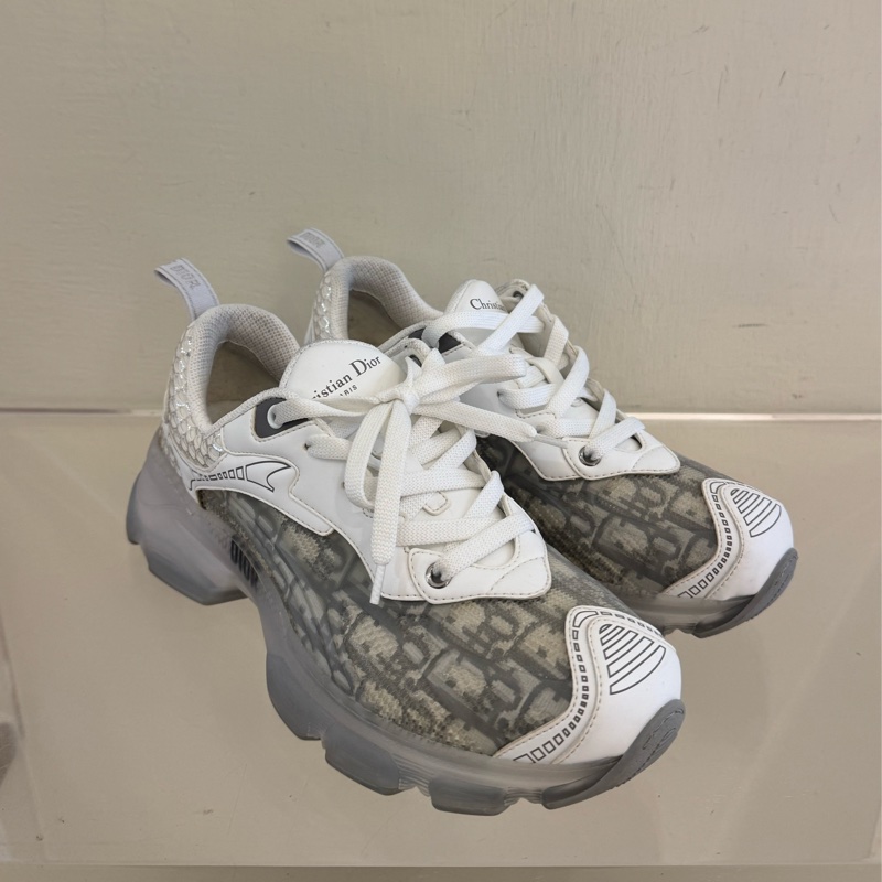 Dior灰白花紋休閒鞋👟37.5號-1
