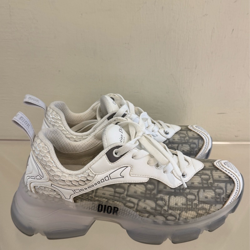 Dior灰白花紋休閒鞋👟37.5號-11