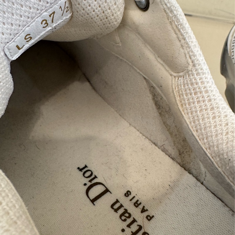 Dior灰白花紋休閒鞋👟37.5號-21