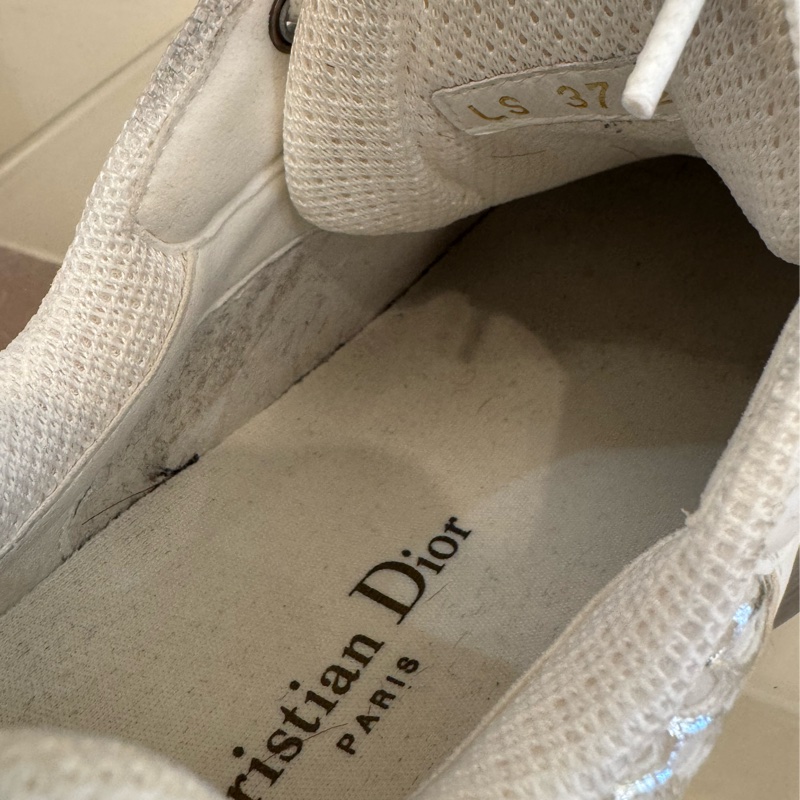 Dior灰白花紋休閒鞋👟37.5號-22