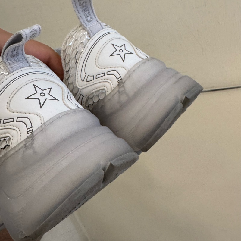 Dior灰白花紋休閒鞋👟37.5號-28