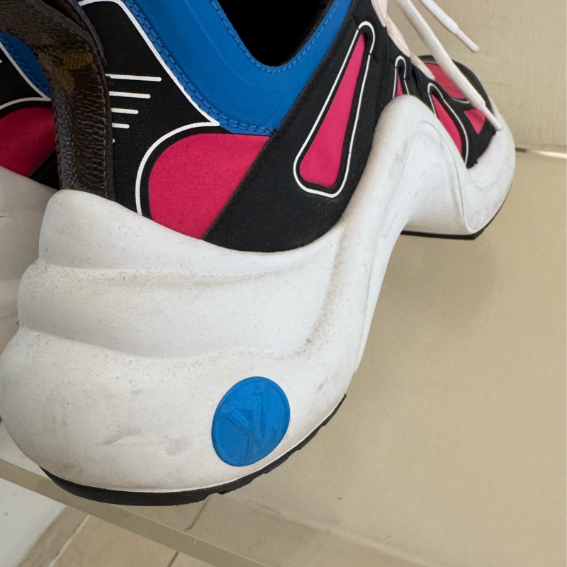 LV粉/藍白底運動鞋 37.5號-12