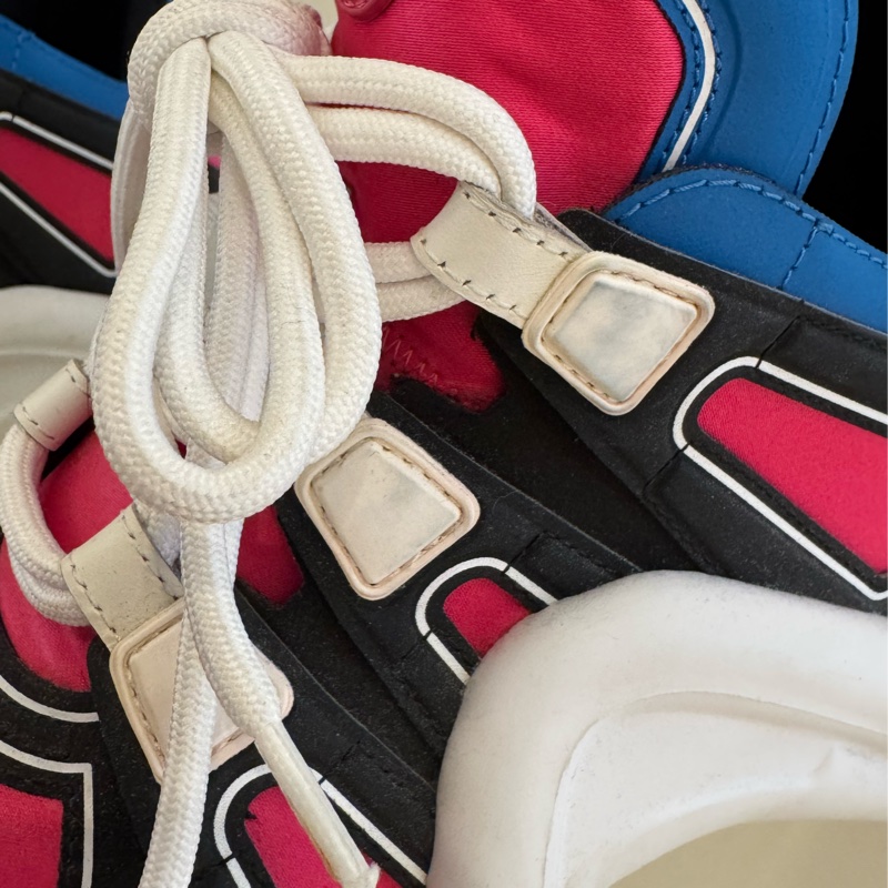 LV粉/藍白底運動鞋 37.5號-14