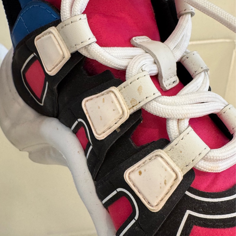 LV粉/藍白底運動鞋 37.5號-15