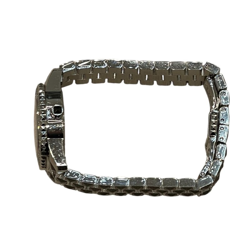 DIOR 迪奧 CD112119 28mm 鑲鑽石英錶 不鏽鋼 黑色 石英錶-4