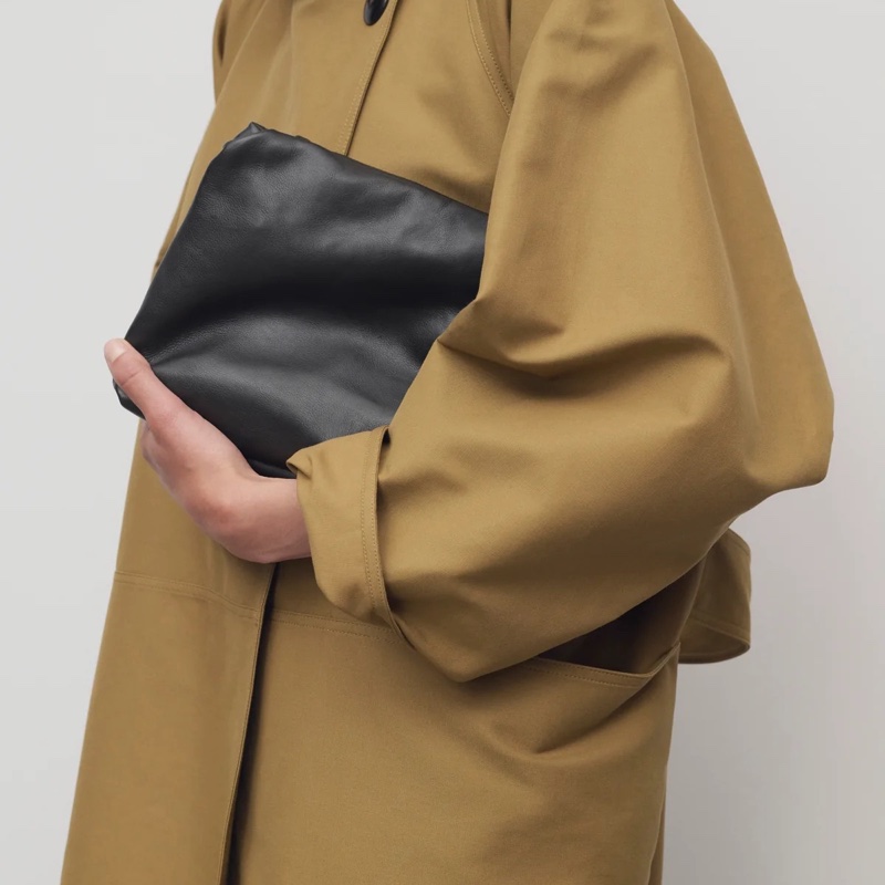 The Row 女士 Large Bourse 單肩包 大號、32cm*10.2cm*19.1cm-3