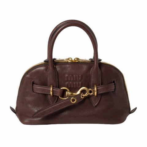 Miu Miu 女士 Aventure 單肩包均碼碼常規、28cm*10cm*16.5cm