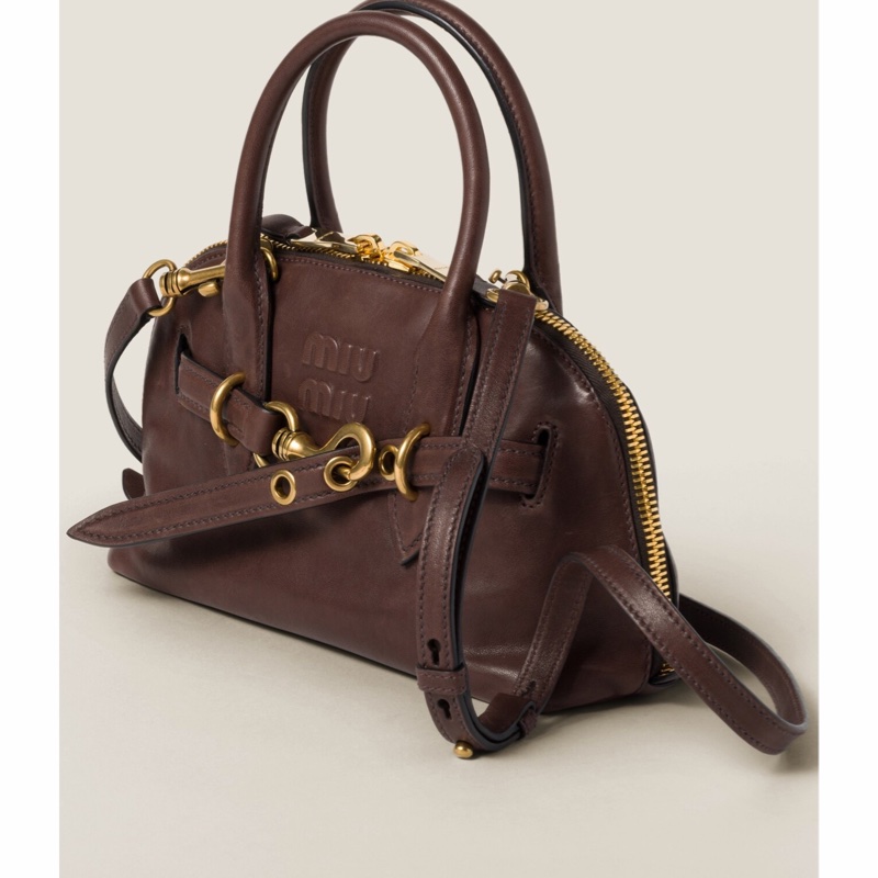 Miu Miu 女士 Aventure 單肩包均碼碼常規、28cm*10cm*16.5cm-2