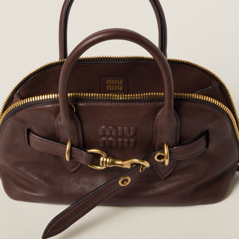Miu Miu 女士 Aventure 單肩包均碼碼常規、28cm*10cm*16.5cm-3