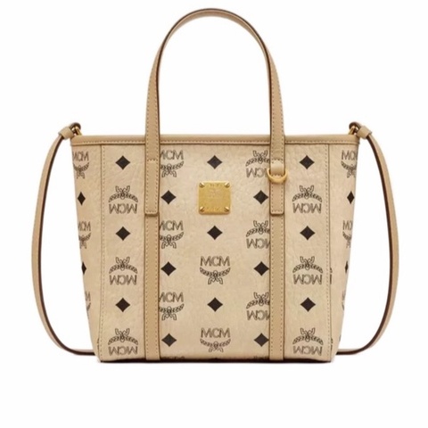 MCM 女士 迷你徽標字母單肩包均碼 通用碼18.5cm*9.5cm*19cm