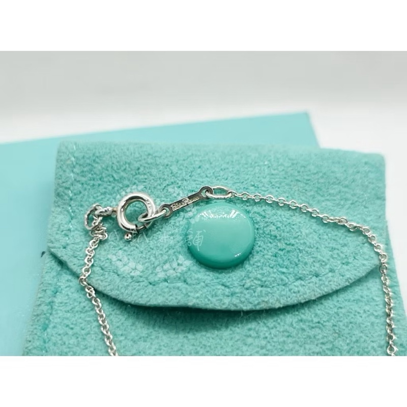 ~~趴趴小舖~~極新正品Tiffany &Co  Loving Heart愛心項鍊配件齊全2602091668-5