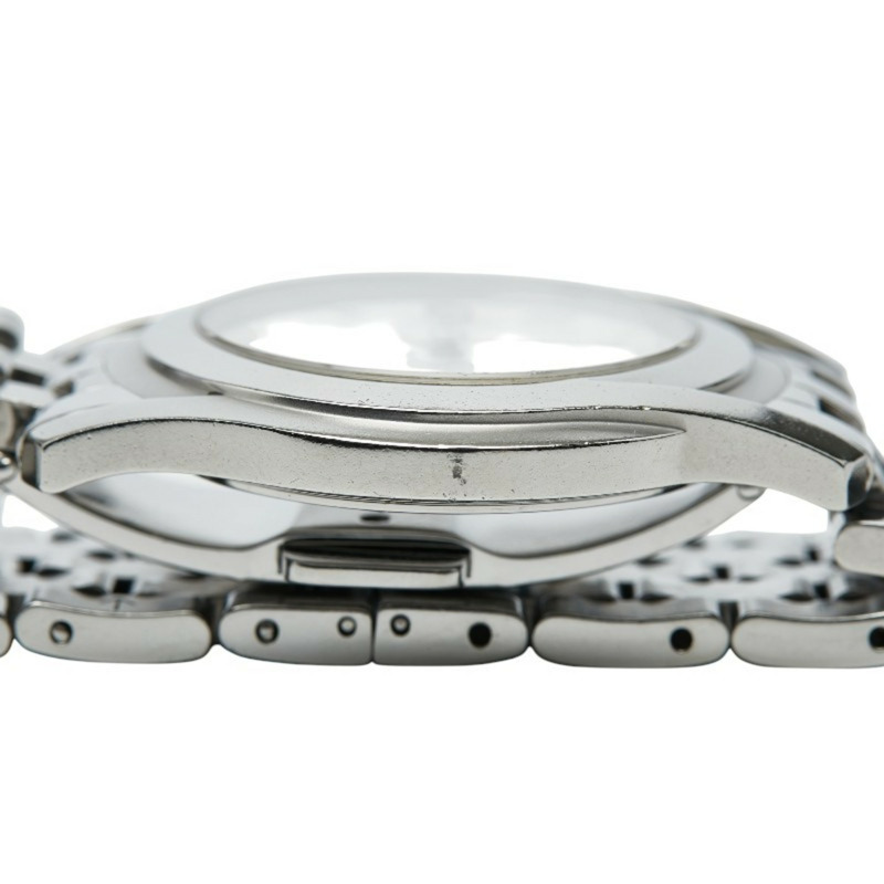 Gucci 男士 5500 公尺瑞士石英腕錶，銀色錶盤，不鏽鋼錶殼-2