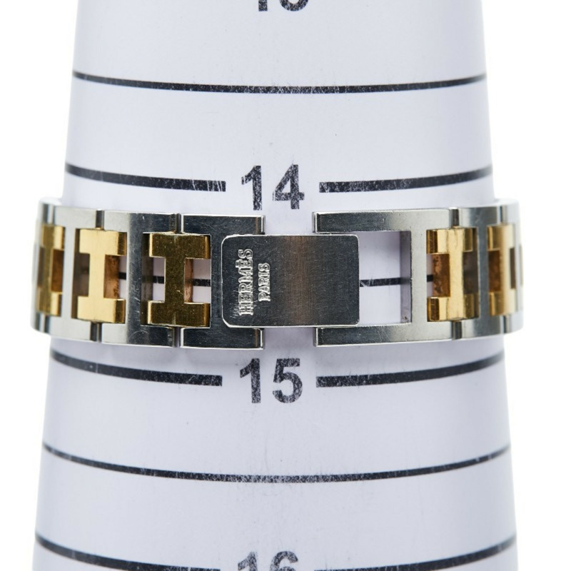 愛馬仕 Clipper 系列腕錶，瑞士石英機芯，白色錶盤，不鏽鋼錶殼，男士款-6