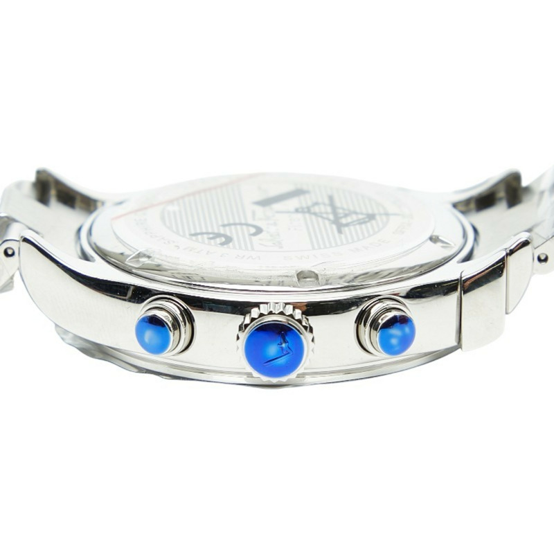 Salvatore Ferragamo 1898 計時腕錶 SFFM01320，瑞士石英機芯，海軍藍錶盤，不鏽鋼錶殼，男士款-2