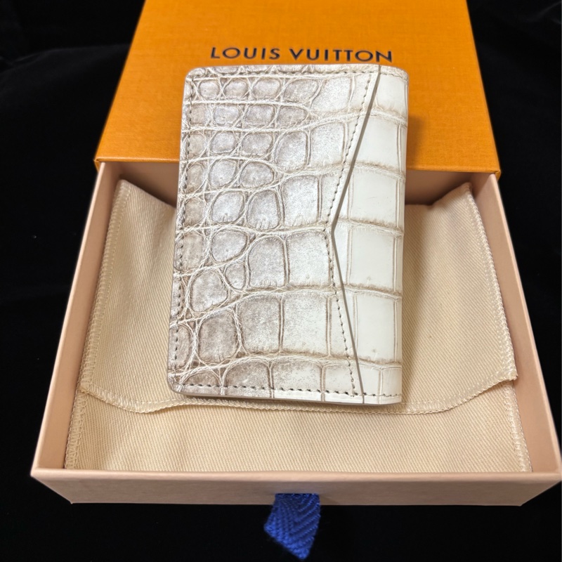LV 喜馬拉雅 鱷魚皮 卡夾 N99835-1
