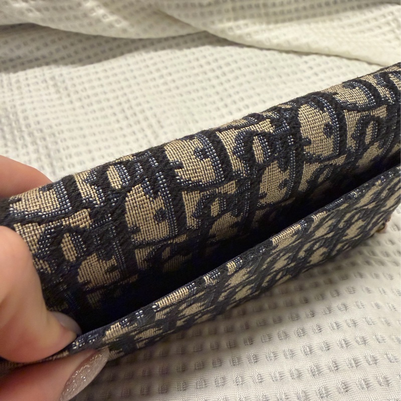 Dior 老花WOC鏈條長夾-5