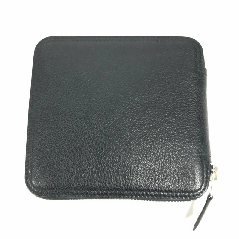 愛馬仕 Silky Pop 可折疊環保手袋/單肩包，真皮材質，絲綢面料，女士款，黑色-6