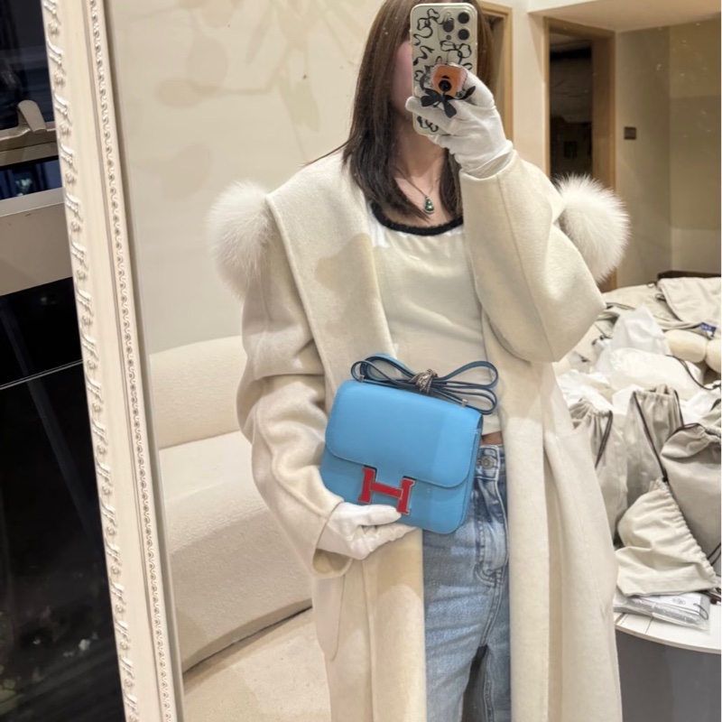 Hermes Constance 24 北方藍 康康-10