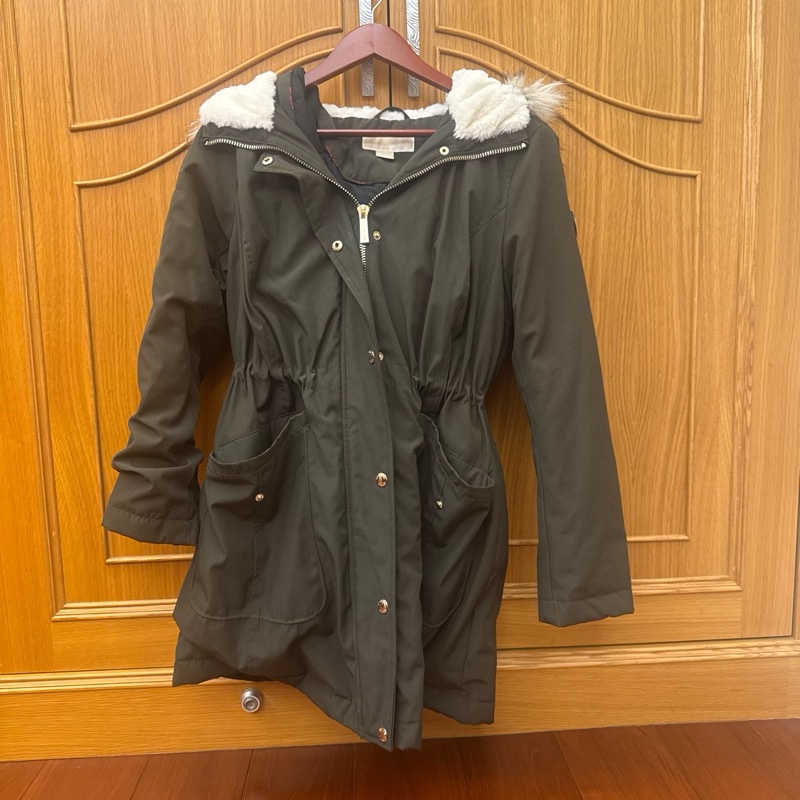 Michael Kors 長版羽絨外套 M 軍綠-0