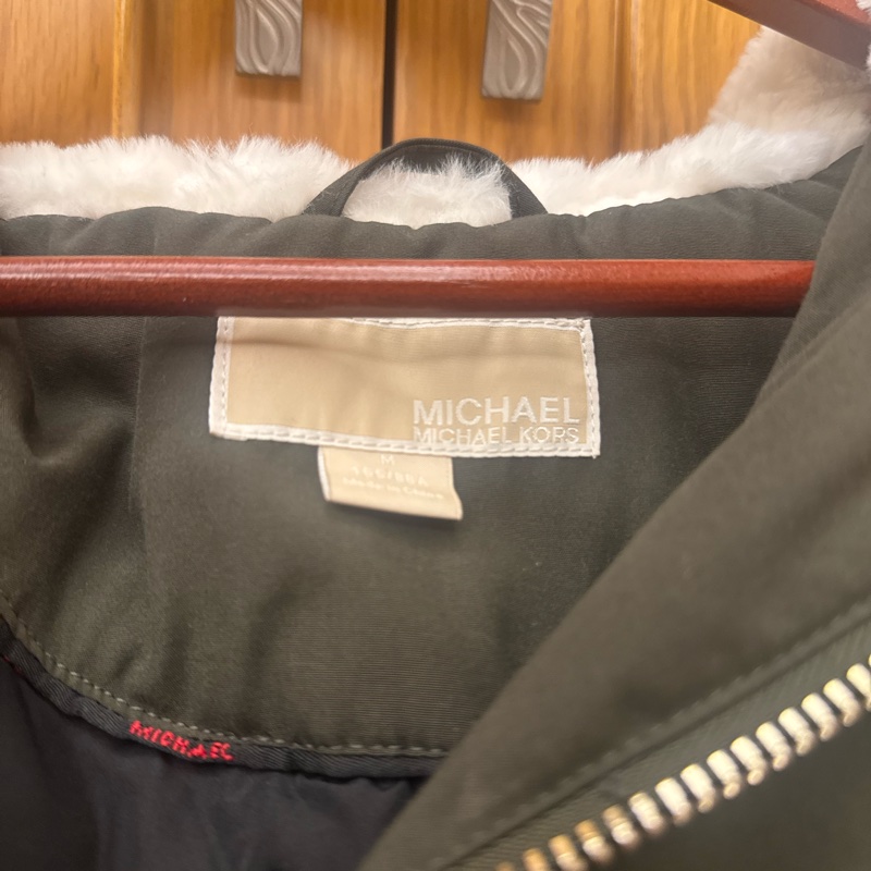 Michael Kors 長版羽絨外套 M 軍綠-8