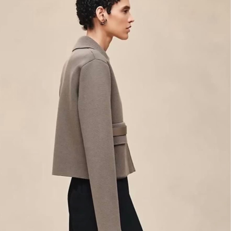 SS 2026 Hermès Vest’e a poches DK Gris / Etoupe-3