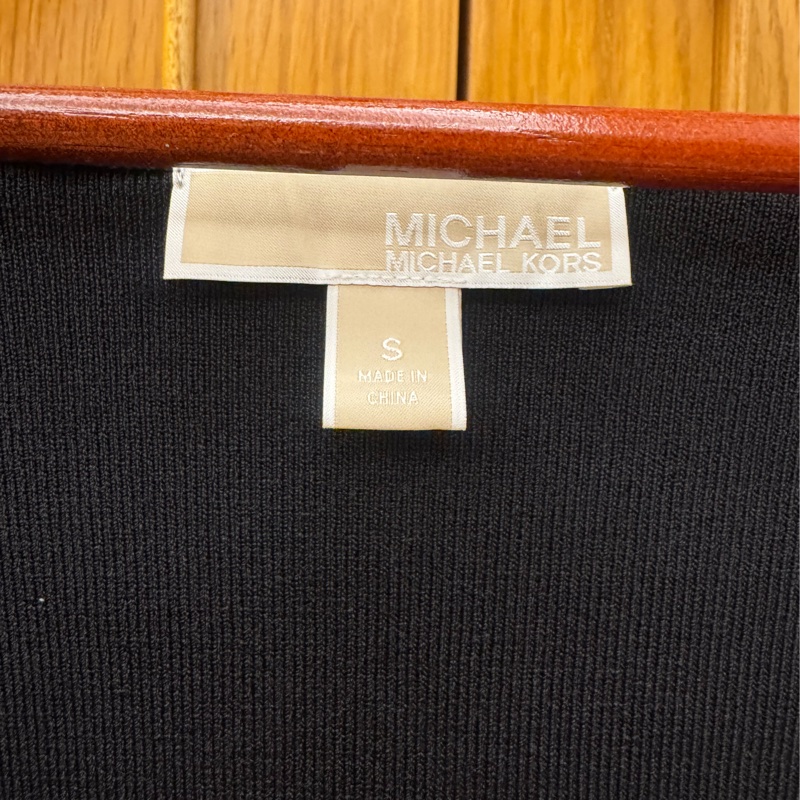 Michael Kors 連帽外套 S 黑全新-4