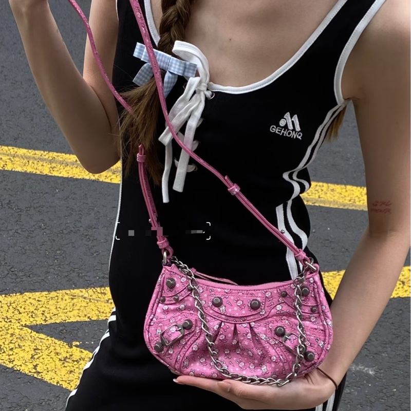 Balenciaga 巴黎世家兔兔碎花包-8