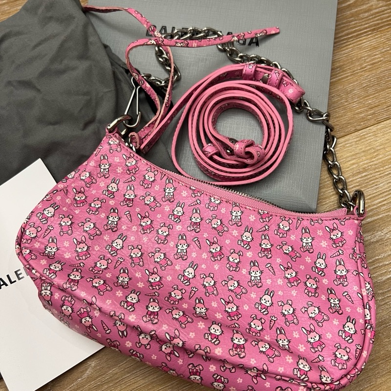 Balenciaga 巴黎世家兔兔碎花包-11