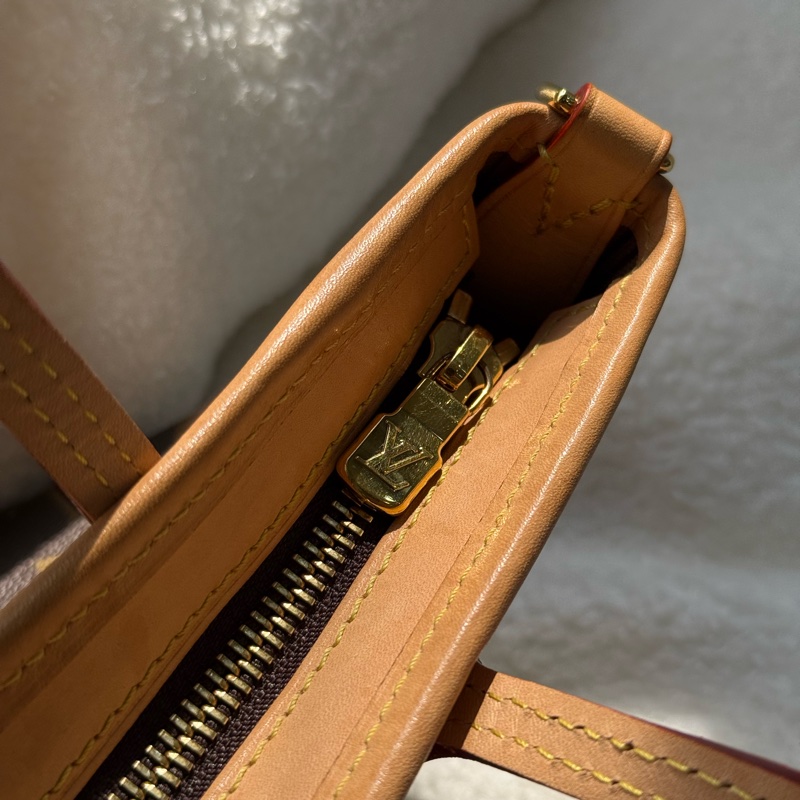 （日本購證🇯🇵全配）Lv neverfull BB 奶茶色背袋 ✨最新晶片款-10