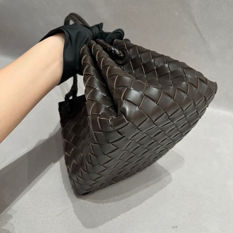 Bottega Veneta BV parachute 降落傘 編織包 棕色 小號-4