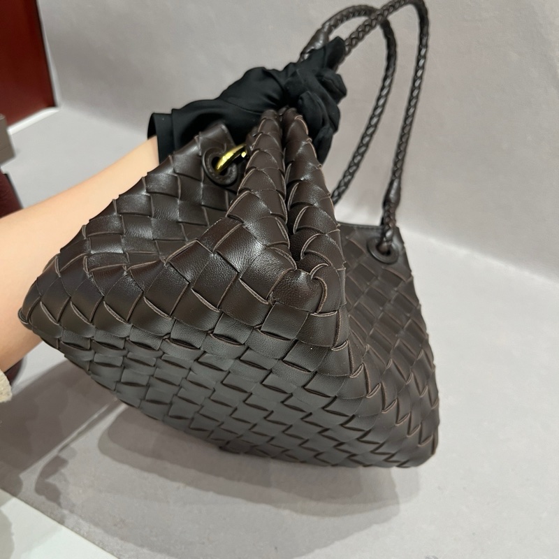 Bottega Veneta BV parachute 降落傘 編織包 棕色 小號-5