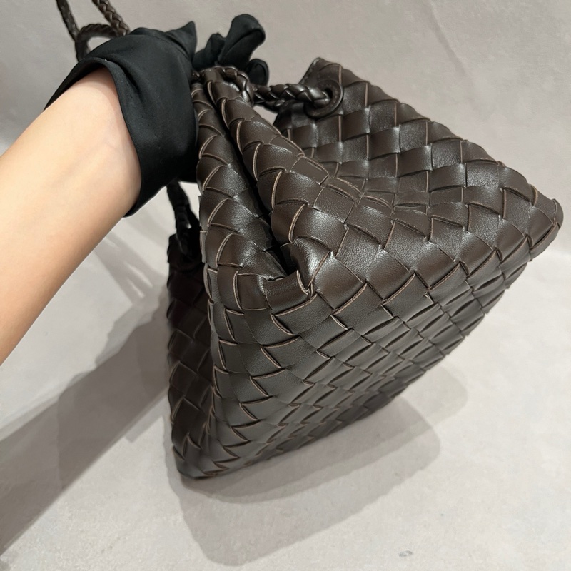 Bottega Veneta BV parachute 降落傘 編織包 棕色 小號-11